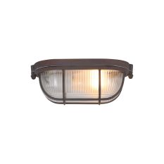 Plafondlamp wandlamp Lisanne 1340B Bruin E27