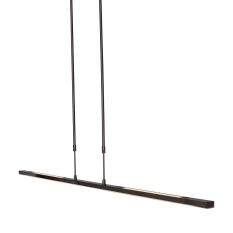 Hanging lamp Zelena 1482ZW Black, light color adjustable