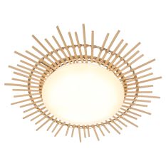 Blank rotan ceiling lamp Aura 1894W ook designed for bathroom