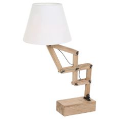 Tischleuchte Mexlite Dion 2425BE Buche