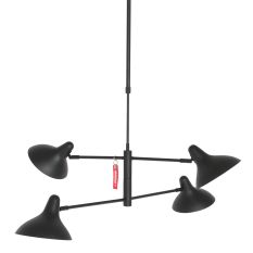 Black hanging lamp Anne Kasket 2694ZW E27 fitting