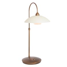 Tischleuchte Sovereign Classic 2742BR Bronze mit Dimmer