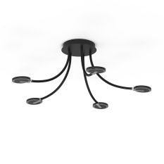 Plafondlamp Turound 3376ZW Zwart