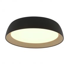 Ceiling Lamp Mykty 3688ZW black with gold Ø45 cm 3200 Lumen