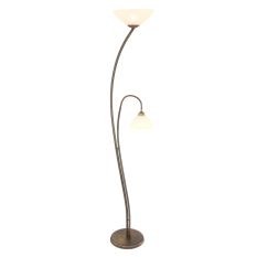 Stehleuchte Capri 6838BR Bronze 2 Lichter E27-Fassungen