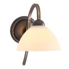 Wandlamp Capri 6840BR Brons met aan/uit schakelaar