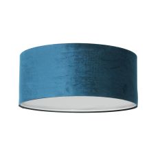 Plafondlamp Prestige Chic 3352W+K1068ZS+K33332S Wit-Fluweel Blauw-Wit Mat