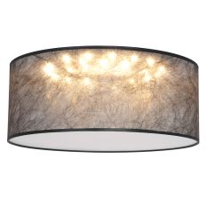 Plafondlamp Prestige Chic 3352W+K1066PS+K33342S Wit-Sizoflor Zilver-Wit Mat