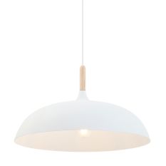 Witte Scandinavische hanglamp Bjorr 7731W Ø45cm