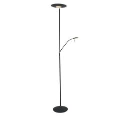 Vloerlamp Zodiac 7972ZW Zwart Dimbaar