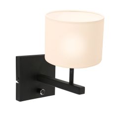 Wall lamp Stang 3085ZW+K30842S Black-White Chintz