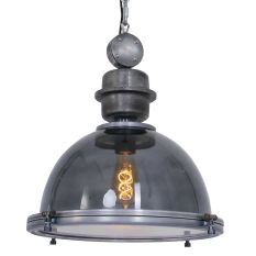 Hanglamp Bikkel 1452GR Grijs Ø45cm E27 fitting