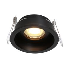 Inbouwspot Pelite 3371ZW Zwart verdiept Ø10 cm