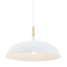 Weiße skandinavische Hängelampe Björr 7731W Ø45cm