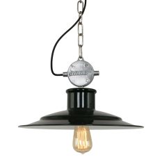 Ship hanging lamp Millstone 7737ZW Black with E27 fitting