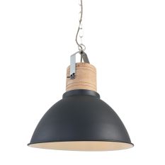 Hangl. zwart/hout *M*
