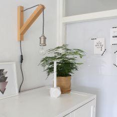 Wandlamp Dion 7787BE met aan/uit schakelaar in snoer
