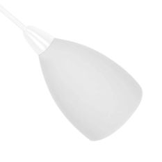 Handgemaakt glas I01984S Opal Mat Recht