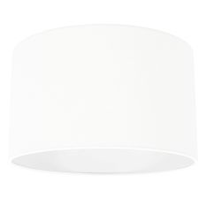 Wit Linnen Lampenkap K73962S Ø 30cm met E27 support