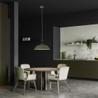 Hanglamp Nove 1318G groene sfeermaker met moderne uitstraling - Groen, Wit - Elektronica, Kunststof, Metaal - Steinhauer