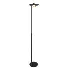 Vloerlamp Zenith 1477ZW zwart Lichtkleur instelbaar - Zwart - Elektronica, Kunststof, Metaal - Steinhauer