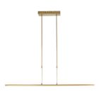 Gold-Colored Pendant Lamp Zelena 1482GO – 122cm Wide – Adjustable Light Color & Dimmable – 2500 Lumens