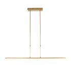 Goudkleurige Hanglamp Zelena 1482GO –  122cm breed - Instelbare lichtkleur & dimbaar – 2500 lumen
