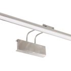 Wandlamp Litho 2431ST - Stalen LED schilderijlamp - Staal - Elektronica, Kunststof, Metaal - Steinhauer