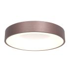 Plafondlamp Ringlede 2563BR Bronzen LED lamp Ø48cm - Brons, Wit - Elektronica, Kunststof, Metaal - Steinhauer