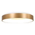 Plafondlamp Ringlede 2563GO Gouden LED lamp Ø48cm - Goud, Wit - Elektronica, Kunststof, Metaal - Steinhauer