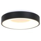 Ceiling lamp Ringlede 2563ZW Black Ø48cm