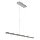 Minimalistische stalen hanglamp Danske 2745ST 2000 Lumen - Staal - Elektronica, Kunststof, Metaal - Steinhauer