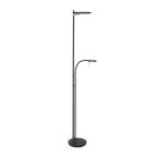 Vloerlamp Turound 2989ZW Zwart - Zwart - Elektronica, Glas, Metaal - Steinhauer (foto 2)