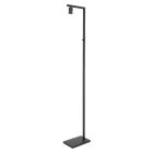 Zwarte vloerlamp Stang 2997ZW met schakelaar zonder kap - Zwart - Elektronica, Kunststof, Metaal - Steinhauer