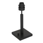 Zwarte tafellamp Stang 3084ZW met draai schakelaar zonder lampenkap - Zwart - Elektronica, Kunststof, Metaal - Steinhauer