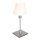 Tafellamp Ancilla 3100ST staal touch on/off met opaal wit glas - Staal - Elektronica, Glas, Metaal - Steinhauer (foto 2)