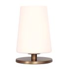 Tafellamp Ancilla 3101BR brons touch on/off met opaal wit glas - Brons - Elektronica, Glas, Metaal - Steinhauer (foto 2)