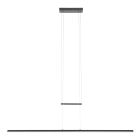 Hanging lamp Profilo 3318ZW Black 150 cm wide 2100 lumens