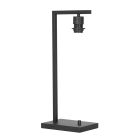 Tafellamp Stang 3332ZW – zwarte metalen lamp zonder kap - Zwart - Elektronica, Kunststof, Metaal - Steinhauer
