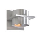 Wandlamp Muro 3366ST Staal G9, met verstelbare schotjes - Staal - Elektronica, Kunststof, Metaal - Steinhauer