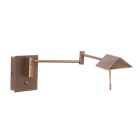 Wandlamp Retina 3402BR Brons met USB poorten - Brons - Elektronica, Kunststof, Metaal - Steinhauer
