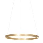 Hanglamp Ringlux 3502GO gouden LED ringlamp Ø60 cm - Goud - Elektronica, Kunststof, Metaal - Steinhauer