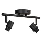 Spot de plafond Bambus 3666ZW Noir sans abat-jour