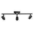 Ceiling spotlight Bambus 3667ZW Black 3-light without shades