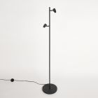 Floor Lamp Bambus 3670ZW Black 2 Lights