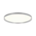 Ceiling lamp Flady 3685ST steel LED lamp Ø40 cm with uplight