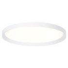 Ceiling lamp Flady 3686W white LED lamp Ø50 cm with uplight