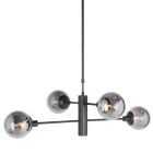 Suspension Constellation 3804ZW Noire avec éclairage direct