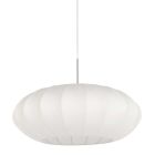 Hängelampe Luma Nola 3808ST Stahl mit weißem Seitenschirm