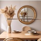 Bande 3995BR pendant lamp – bronze eye-catcher with lift and dimmers, 150cm